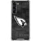 NFL Arizona Cardinals Black & White Galaxy S24 FE Clear Case